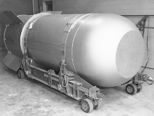 The B53 bomb prior to decommissioning