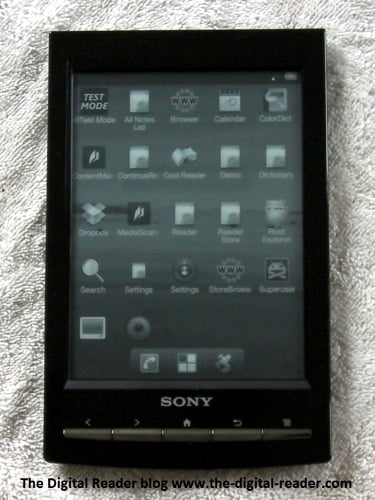 Android on the Sony Reader PRS-T1