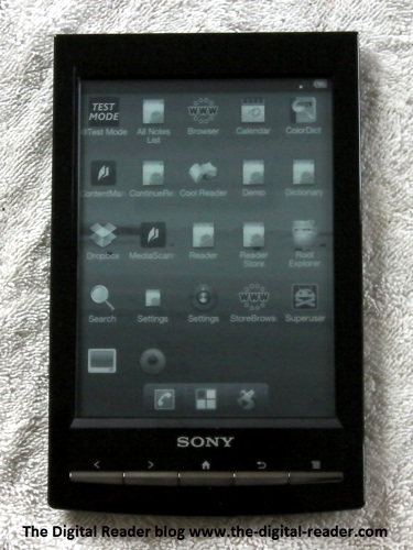 Android on the Sony Reader PRS-T1