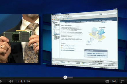 GElsinger and Lightning PCIe card at Oracle OpenWorld