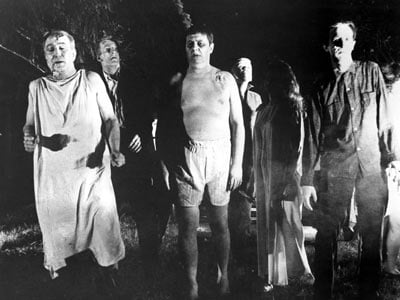 Zombies, credit: Wikimedia from Night of The Living Dead