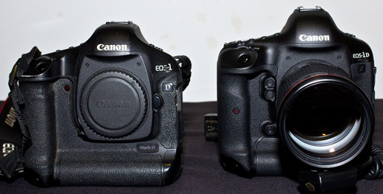 Canon EOS-1D X full-frame DSLR camera with EOS-1D Mark III