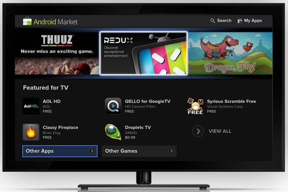 Google TV apps