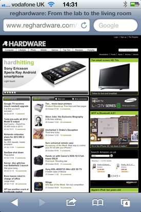 iOS 5's Safari