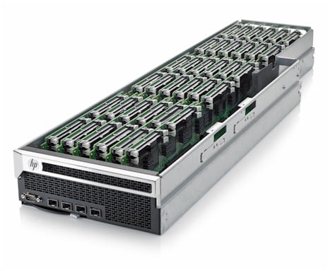 HP Redstone server tray