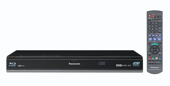 Panasonic DMR-PWT500 3D Blu-ray player and Freeview+HD DVR