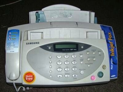 Fax machine, credit Wikimedia