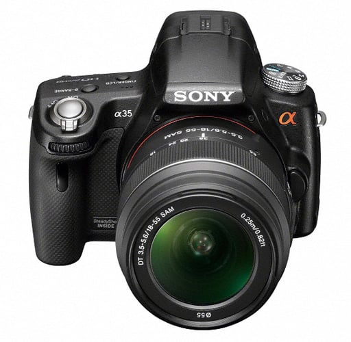 Sony Alpha SLT-A35 translucent mirror camera