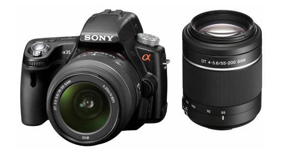 sony slt a35 lenses