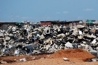 Electronic waste dumped in developing world