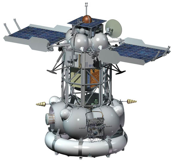 Russia's Phobos-Grunt Mars-exploring spacecraft