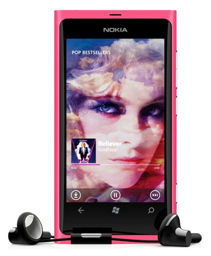 Nokia Lumia 800 Windows Phone 7.5 Mango handset