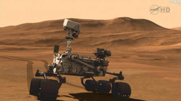Mars Science Laboratory - Curiosity rover on Mars