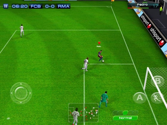 Real Football 2011 iOS app screenshot