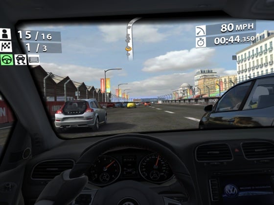 Real Racing iOS app screenshot