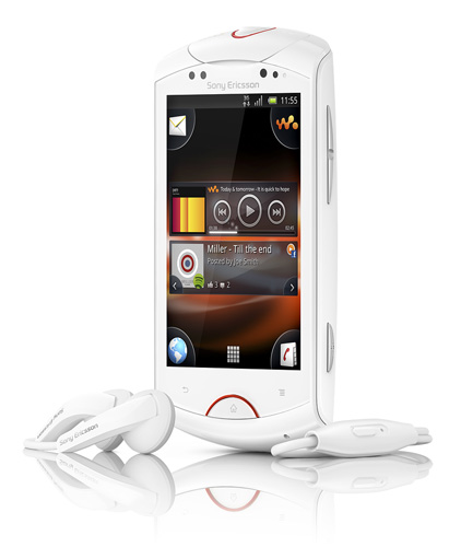 Sony Ericsson Live with Walkman Android smartphone