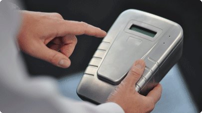 Drug detecting fingerprint scanner
