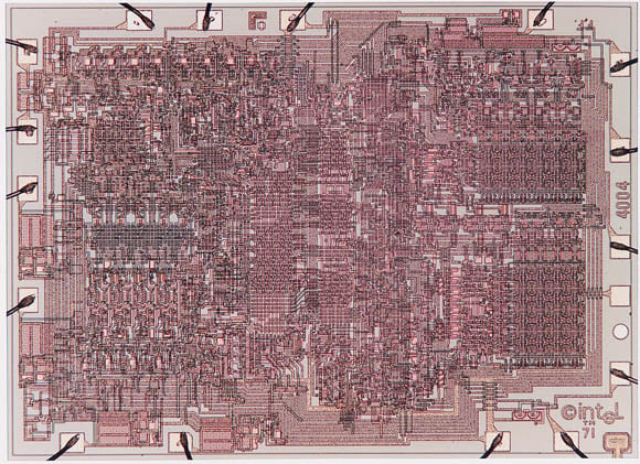 Intel 4004 die