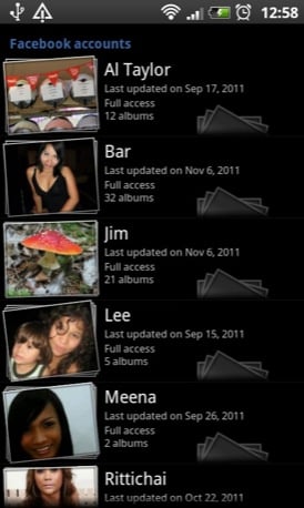 Just Pictures Android app screenshot