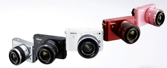 Nikon 1 J1 compact camera