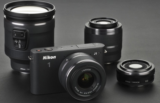 Nikon 1 J1 compact camera