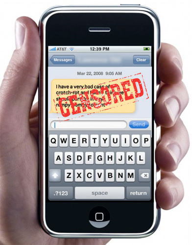 iPhone censored