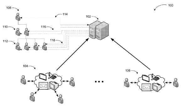 Microsoft patent-application illustration