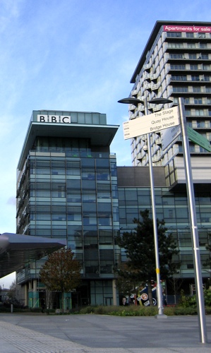 BBC in Media City UK, Salford