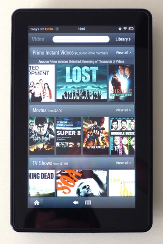 Amazon Kindle Fire Android tablet