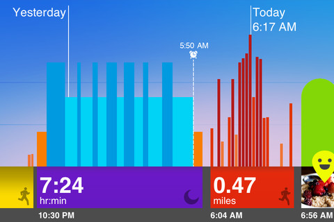 Jawbone Up motion-sensing wristband