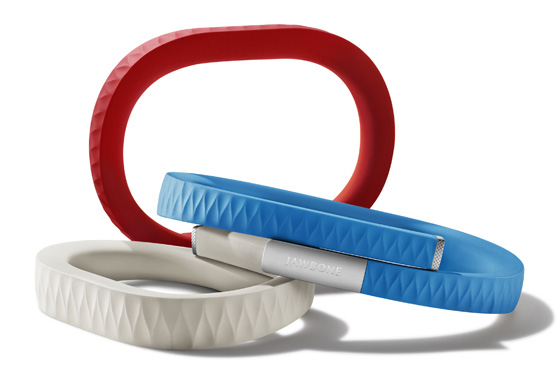 Jawbone Up motion-sensing wristband