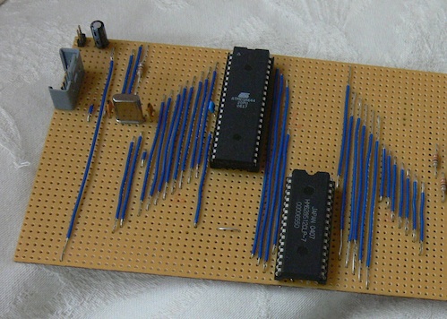 RaspberryPi Atmel prototype