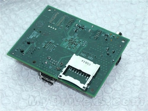 RaspberryPi Alpha board underside