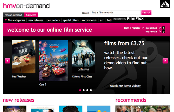 HMV On-Demand