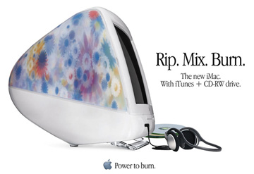 Apple iMac Rip Mix and Burn