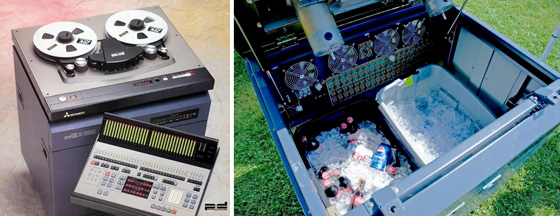 Mitsubishi X-880 32-track ProDigi recorder with beer cooler version