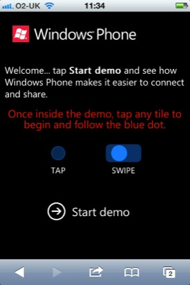 Windows Phone 7 on... iPhone