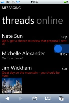 Windows Phone 7 on... iPhone