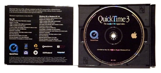 QuickTime 3 disc