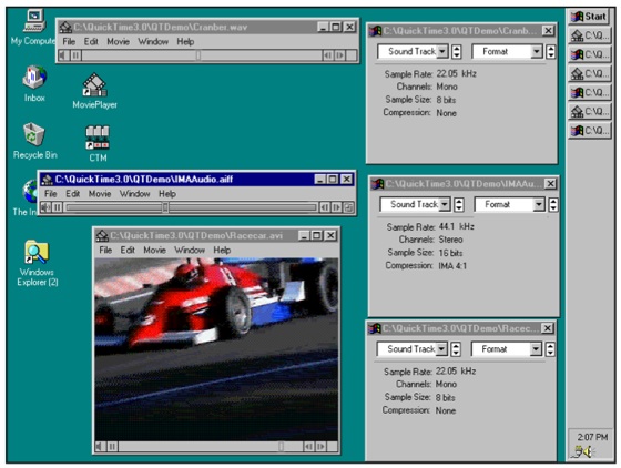 QuickTime 3 on Windows
