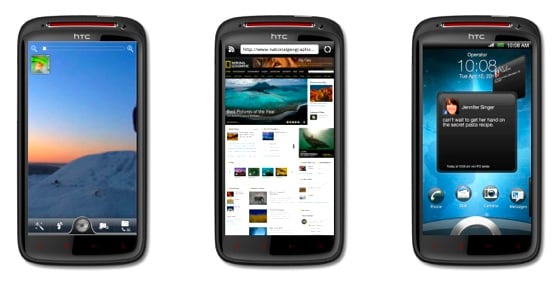 HTC Sensation XE Android smartphone