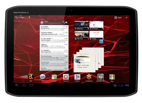 Motorola Xoom 2 10in Android tablet