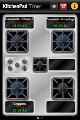 KitchenPad iOS app screenshot