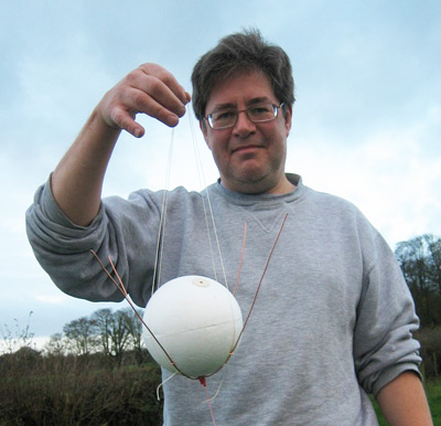 Dave Akerman and his Buzznik payload