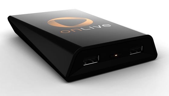 OnLive cloud gaming system microconsole