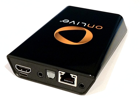 OnLive cloud gaming system microconsole