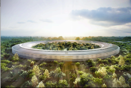 Apple HQ 1, credit Cupertino Council
