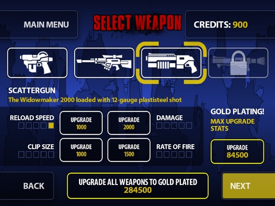 Judge Dredd vs Zombies iOS game screenshot