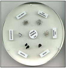 Lunar rock sample, credit NASA