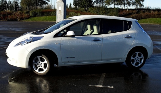 Nissan Leaf electric car